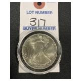 1990 American Eagle Silver Dollar