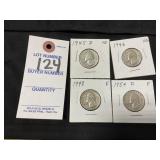 1945-1954 Washington Quarters