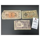 WWII Era Foreign Bank Notes