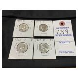 1944-1964 Washington Quarters