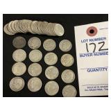 50 Roosevelt Silver Dimes