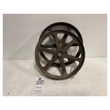 Forge Blower Pulley Wheels