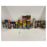 Assorted Spray Paint/Stain