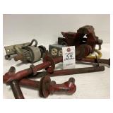 Bench Vise & Gate Hinges