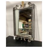 Heavy Duty Metal Framed Mirror 22 x 36