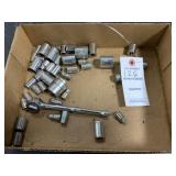 Socket Wrench W/ Various Sized Sockets