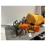 STIHL Chain Saw With Case