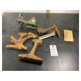 Vintage Baboo Jig Saw And Metal