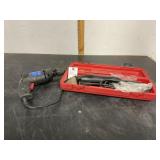 3/8" Electric Drill And Craftsman Detail Sander