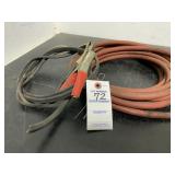 Jumper Cables And 1/4" Hose