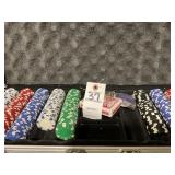 Poker Chip Set w/ Hard Case