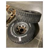 2 Unmatched Tires; Radial All-Terrain T/A & Open