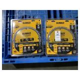 2 DeWalt Construction Saw Blades