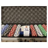 Poker Chips w Case