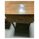VTG Wooden Sewing Machine Table