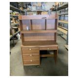 Wooden Desk With Drawers
