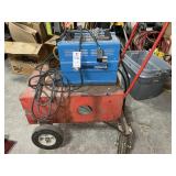 Mit Welder on Cart and Caster