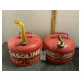 Vintage Metal Gas Cans