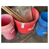5gal Buckets+Large Bucket