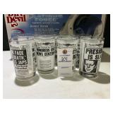 Glass Cups With Major News Reports