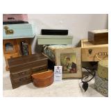 Collection of Jewelry Boxes Wooden