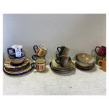 Assorted Dishes; Plates, Bowles,