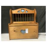 Large Hand Made Toddler Bench