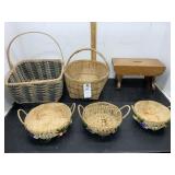 Assortment of Wicker Baskets