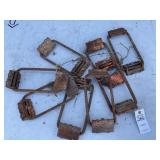 (8) Ellis Shore Clamps