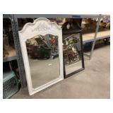 2 Vintage Mirrors