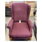 Burgundy Color Reclining Chair