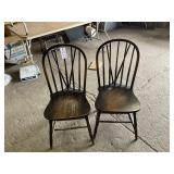 Pair Of Wooden Chairs