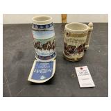 Collectible Budweiser Steins,