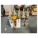 9 Bottles Of ALL WEATHER Acrylic Caulk