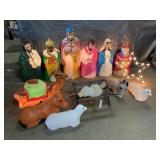 Huge Christmas Nativity Scene!