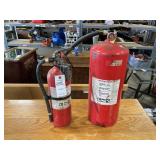 2 Fire Extinguishers: Never Used