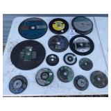 Abrasive Cutoff Wheels; Assorted Sizes & Brands