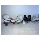 VTG Ice Skates and Roller Skates