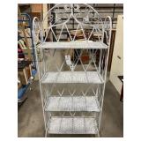 Metal Stand With 4 Shelves