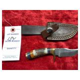 Handmade Damascus Knife Handmade Damascus Knife