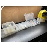 Lure boxes with some lures Lure boxes with some lures