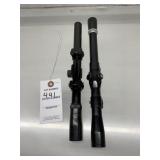 2 Air Rifle/BB Scopes with Rings