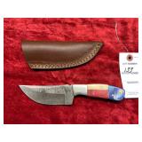 Handmade Damascus Knife Handmade Damascus Knife