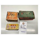 Vintage Casing Boxes & Ammo