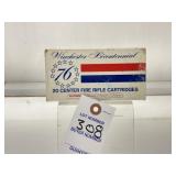 Winchester Bicentennial 30-30 Commemorative Ammo Winchester Bicentennial 30-30 Commemorative Ammo