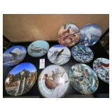 Limited Ed. Majesty of Flight of Porcelain Plates