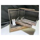 Set of 3 Nesting Jewelry Boxes