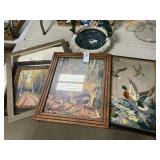 Picture Frames & Art Work