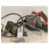 STOUX ELECTRIC DRILL WORKS & RIDGID HAND SAW