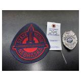 Authentic Police Patrolman Badge, Patch